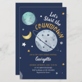 Virtual Baby Dusche im Außenbereich Briefpapier (Vorne/Hinten)