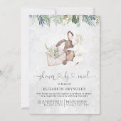 Virtual Baby-Dusche per Mail Einladung (Vorderseite)