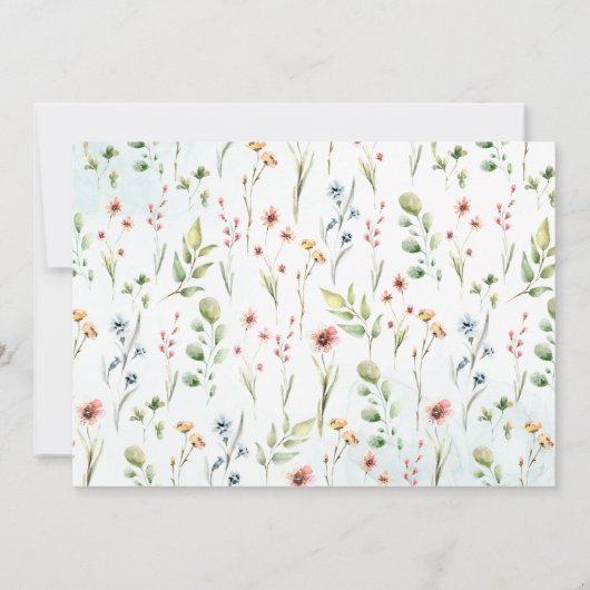 Virtual Baby-Dusche per Mail Einladung (Rückseite)