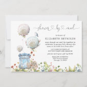 Virtual Baby-Dusche per Mail Einladung (Vorderseite)