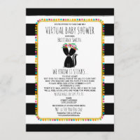 Virtual Baby Social Distance Shower Skunk Girl