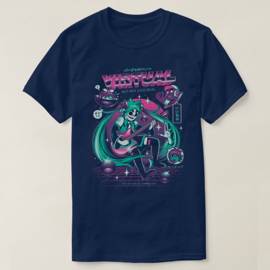Virtual Band T-Shirt (Design vorne)