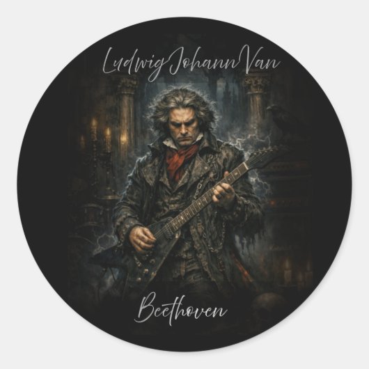 Virtual Belonging Runder Aufkleber (Vorderseite)