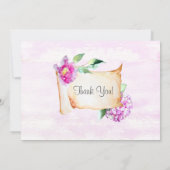 Virtual Brautparty per Mail Einladung (Rückseite)