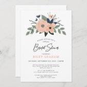 Virtual Bridal-Dusche Einladung (Vorne/Hinten)