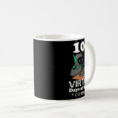 Virtual Days of School Remote Learning Elearning Q Kaffeetasse (VorderseiteRechts)