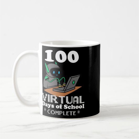 Virtual Days of School Remote Learning Elearning Q Kaffeetasse (Links)
