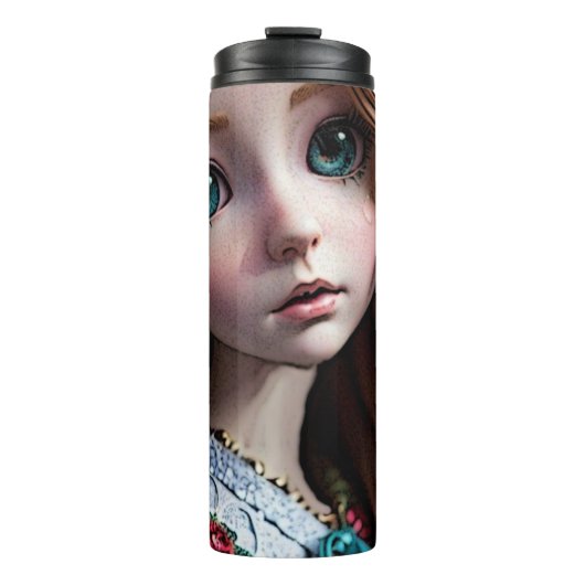 Virtual Doll (Becky): Thermosbecher (Vorderseite)