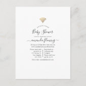 Virtual Dusche Postkarte (Vorderseite)