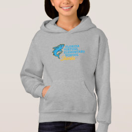 Virtual Elementarhaie in Florida, grau Hoodie