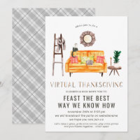 Virtual Friendsgiving Erntedank Dinner Party