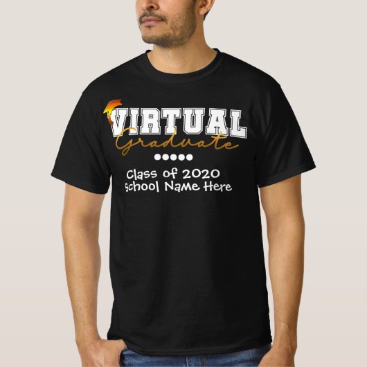 Virtual Graduate Class 2020 T-Shirt (Vorderseite)
