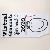 Virtual Graduate for Real Strandtuch (Vorderseite)