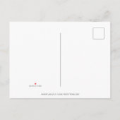 Virtual Graduation Party | Confetti Graduation Cap Einladungspostkarte (Rückseite)