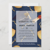 Virtual Graduation Party Einladung (Vorderseite)