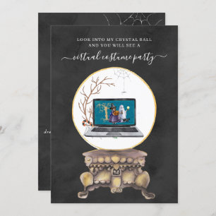 Virtual Halloween-Kostüm-Party Einladung