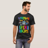 Virtual High School Rocks Back To School T-Shirt (Vorne ganz)