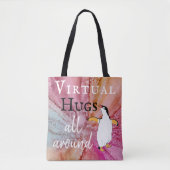 Virtual Hugs rund um den Farbblende Tasche (Vorderseite)