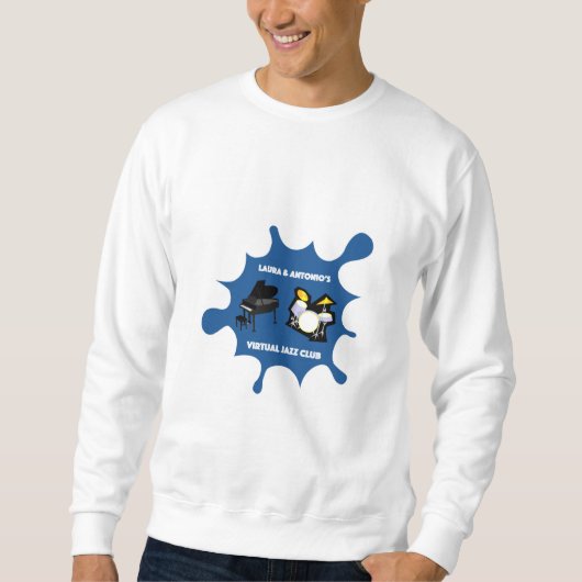 Virtual Jazz Club Men's/Unisex Sweatshirt (Vorderseite)