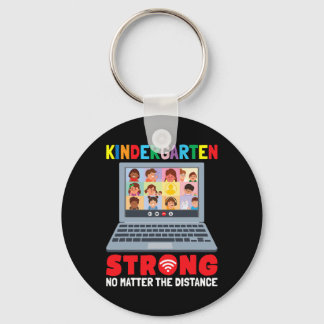 Virtual Kindergarten Spaß 100 Tage Schullehrgang Schlüsselanhänger