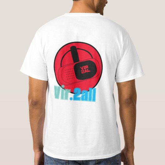 Virtual Life T - Shirt (Rückseite)