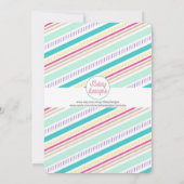 Virtual Llama Thema Geburtstagsparty Einladung (Rückseite)