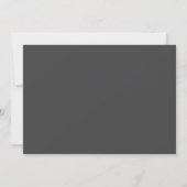 Virtual Memorial Feier des Lebens einfache Kreuz Einladung (Rückseite)