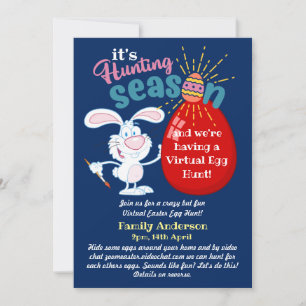 Virtual Oaster Egg Hunt! Einladungen für Video-Cha
