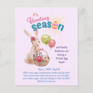Virtual Oaster Egg Hunt! Einladungen für Video-Cha