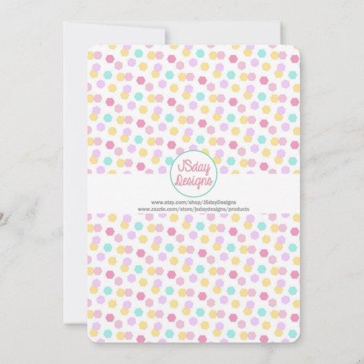 Virtual Puppy Dog Girl Birthday Pawty Einladung (Rückseite)