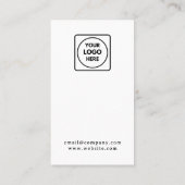 Virtual QR | Custom Digital Reward Business Link Treuekarte (Rückseite)