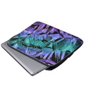 virtual reality, dark crystal gradient laptopschutzhülle (Vorne Knopf)
