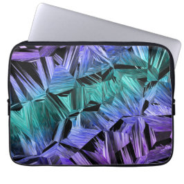 virtual reality, dark crystal gradient laptopschutzhülle