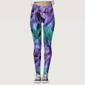 virtual reality, dark crystal gradient : leggings (Vorderseite)
