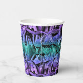 virtual reality, dark crystal gradient pappbecher (Rechts)