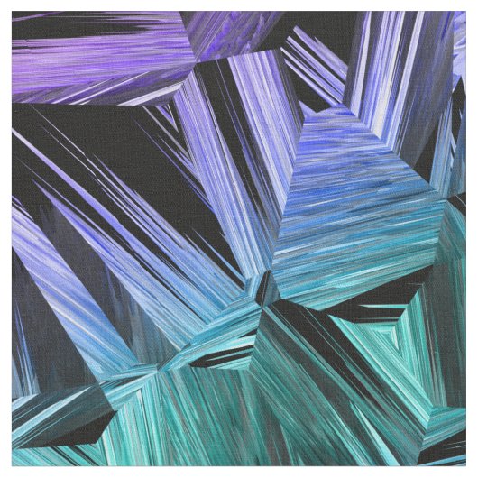 virtual reality, dark crystal gradient stoff (Nahaufnahme)