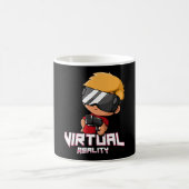 Virtual-Reality-Gamer Kaffeetasse (Mittel)