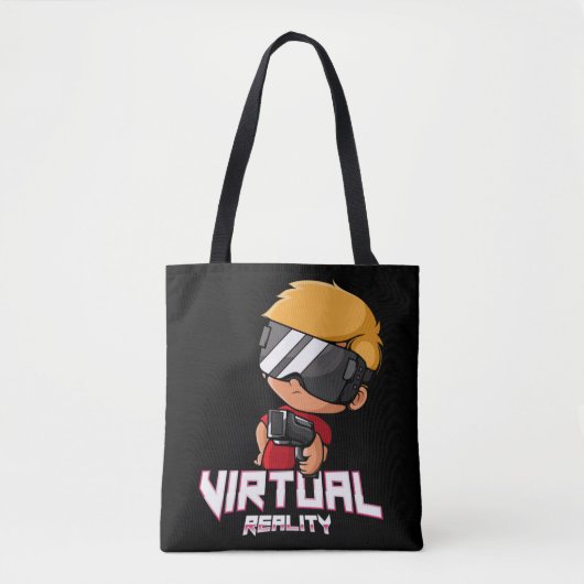 Virtual-Reality-Gamer Tasche (Vorderseite)