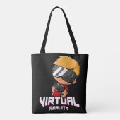 Virtual-Reality-Gamer Tasche (Rückseite)
