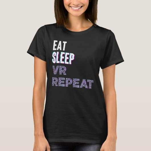 Virtual Reality Gaming PC Video Online Games Strea T-Shirt (Vorderseite)