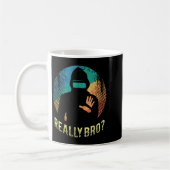 Virtual Reality Graphic Retro gestörte Kunst für e Kaffeetasse (Links)