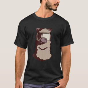 Virtual Reality Llama - Funny Llama mit VR Headz T-Shirt