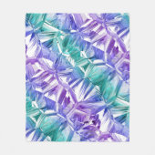 Virtual-Reality-Pastellfarben: Vlies-Decke Fleecedecke (Vorderseite)