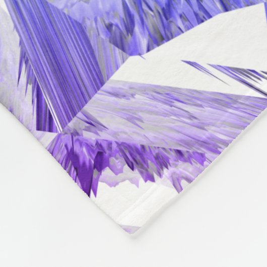 Virtual-Reality-Pastellfarben: Vlies-Decke Fleecedecke (Ecke)