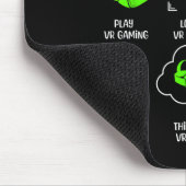 Virtual Reality VR für Männer Jungen Gaming Gamer  Mousepad (Ecke)