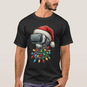 Virtual Reality VR Player Video Gaming Weihnachten T-Shirt
