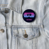 Virtual Reality (VR) Vintage Gamer HMD Videobrille Button (Beispiel)