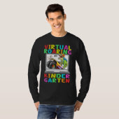 Virtual Roaring Kindergarten Dinosaur T Rex Back t T-Shirt (Vorne ganz)