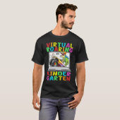 Virtual Roaring Kindergarten Dinosaur T Rex Back t T-Shirt (Vorne ganz)