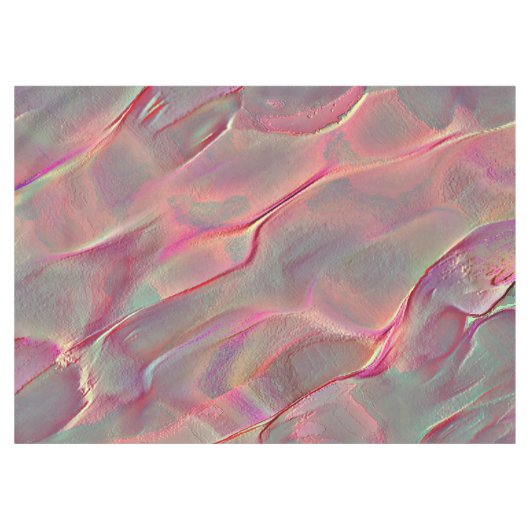 Virtual rock in satin tone, peach oder lebende Kor Tischdecke (Vorderseite (Horizontal))